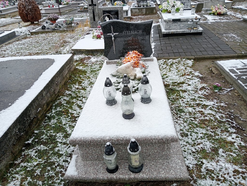 Grób Antoni Stelmach