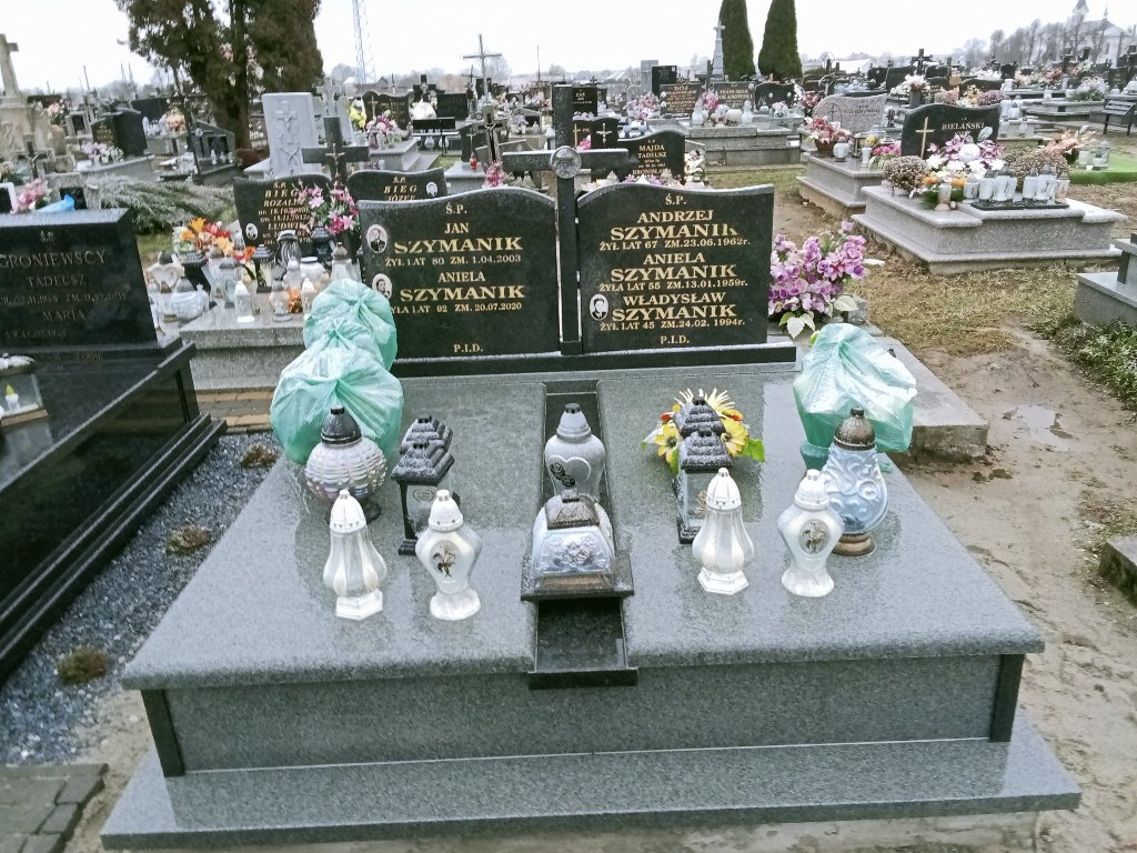 Grób Aniela Szymanik
