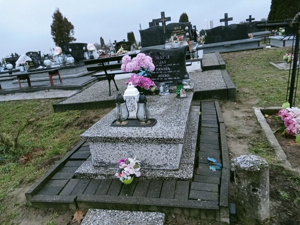 Grób Franciszka Mach