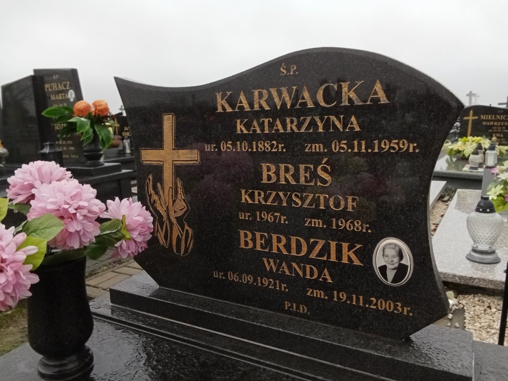 Grób Wanda Berdzik