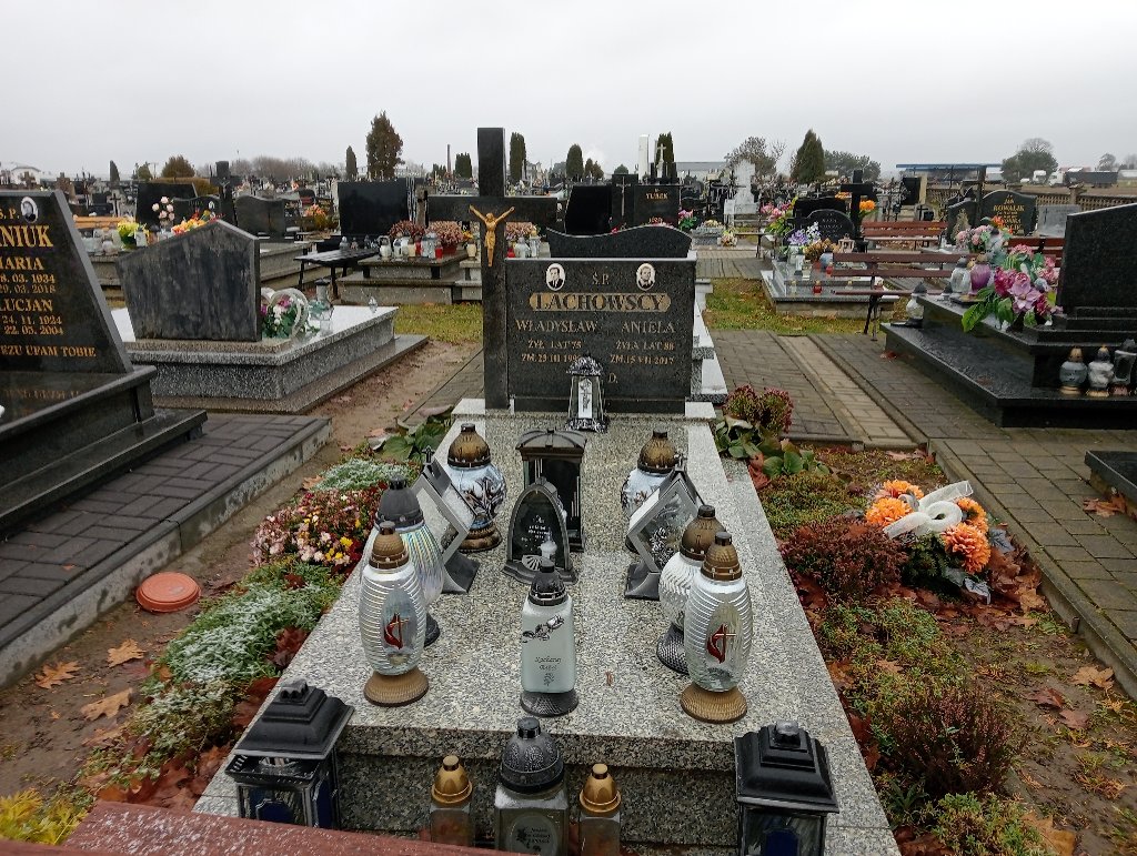 Grób Aniela Lachowska