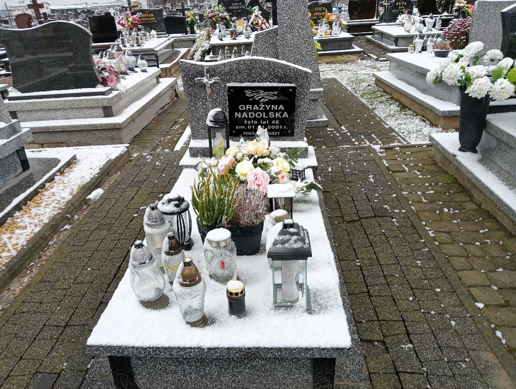 Grób Grażyna Nadolska